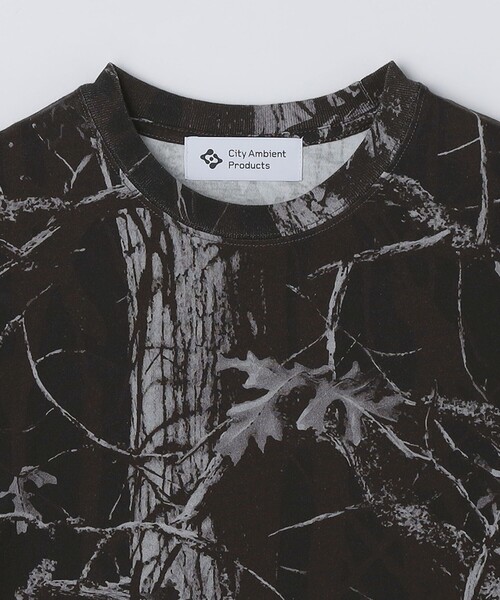 tシャツ City Ambient Products: ツリー カモフラージュ プリント Tシャツ メンズ | City Ambient Products | 03
