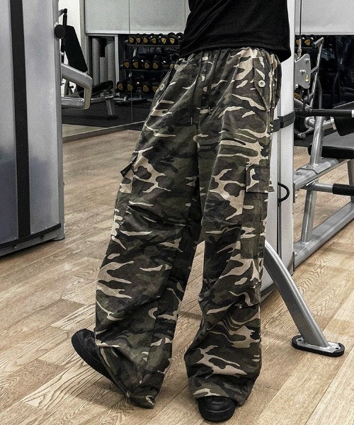 COSYHARU（コシハル） カーゴパンツ ミリタリーカーゴパンツ メンズ