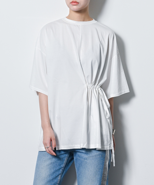 レディース　カットソー Re:EDIT Tシャツ レディース トップス カットソー ロゴT