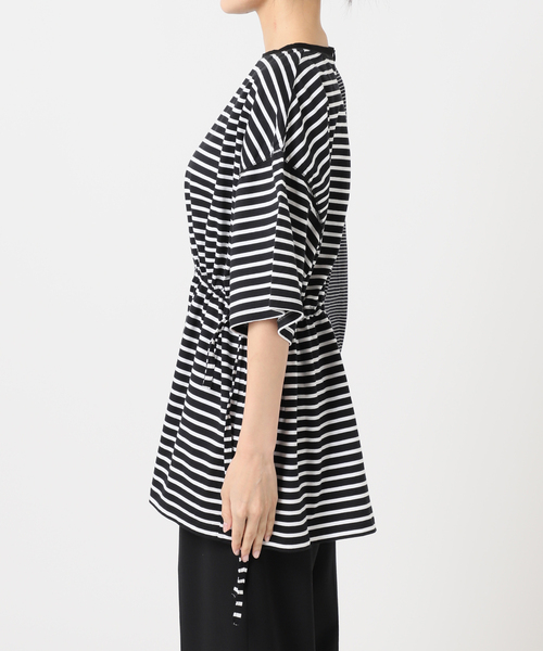 tシャツ ONESIDE GATHER TOP：カットソー レディース CITYSHOP tシャツ ONESIDE GATHER TOP：カットソー レディース