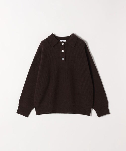 SHIPS any ニット セーター any:「手洗い可能」AQUA カシミヤ ミックス