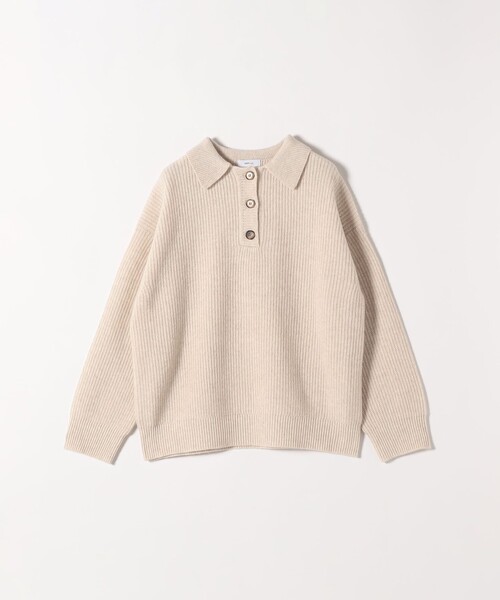 SHIPS any ニット セーター any:「手洗い可能」AQUA カシミヤ ミックス SHIPS any ニット セーター any:「手洗い可能」AQUA カシミヤ ミックス