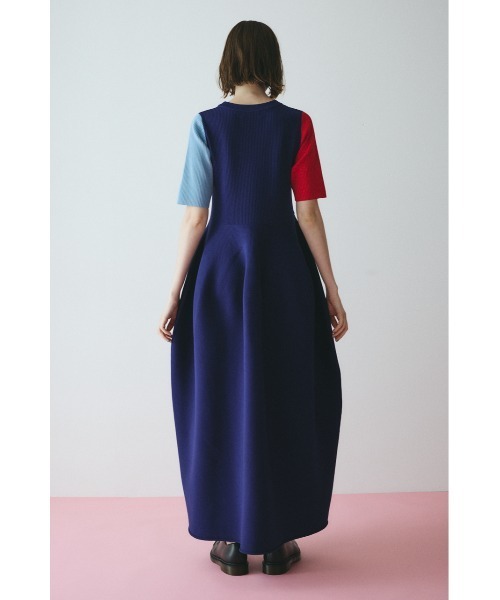 HeRIN.CYE ワンピース 半袖 Volume knit dress ボリュームニットドレス