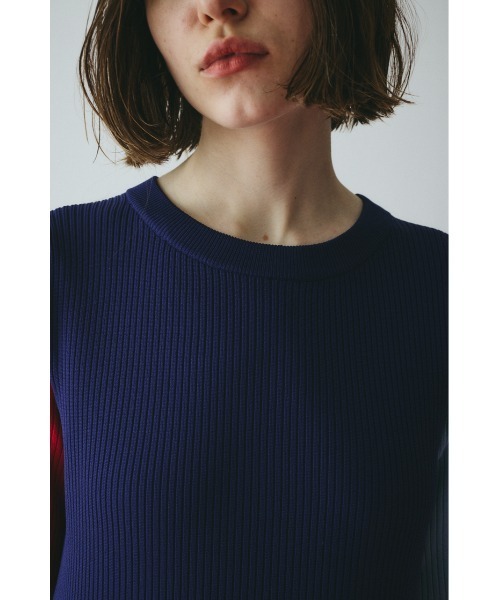 HeRIN.CYE ワンピース 半袖 Volume knit dress ボリュームニットドレス