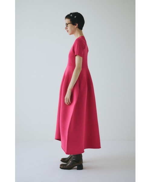 HeRIN.CYE ワンピース 半袖 Volume knit dress ボリュームニットドレス