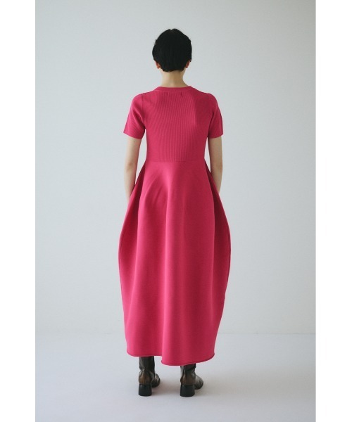 HeRIN.CYE ワンピース 半袖 Volume knit dress ボリュームニットドレス