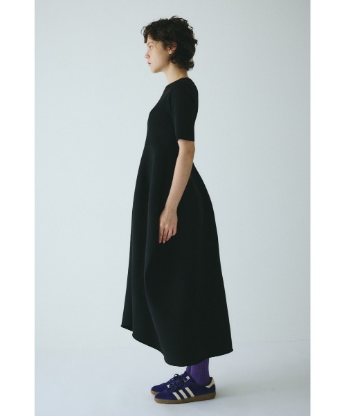 HeRIN.CYE ワンピース 半袖 Volume knit dress ボリュームニットドレス