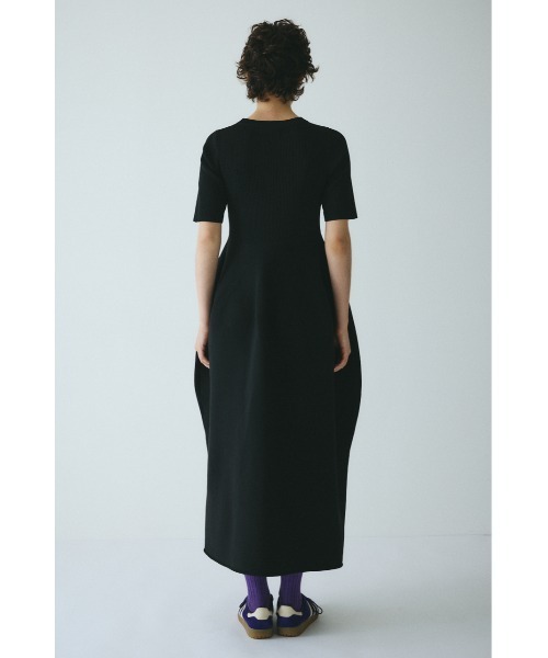 HeRIN.CYE ワンピース 半袖 Volume knit dress ボリュームニットドレス