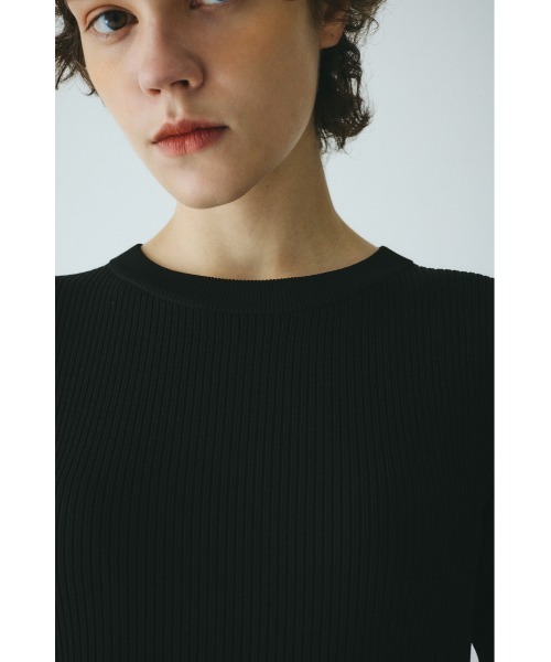 HeRIN.CYE ワンピース 半袖 Volume knit dress ボリュームニットドレス