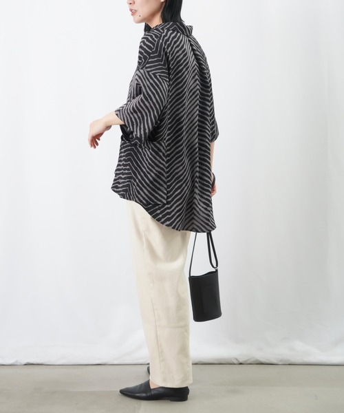 LUCA/LUCA LADY LACK オーバーサイズシャツ LUCA/LADY LUCK LUCA（ルカ/レディラックルカ）の「LC/LLL シアー