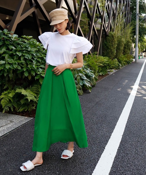 「ELFRANK」 ノースリーブトップス FREE ブラック レディース_画像5