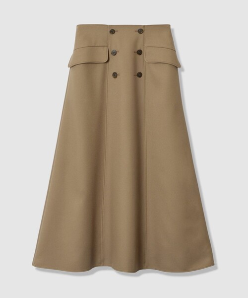 ANAYI（アナイ） スカート ブライトツイルAラインスカート : ZOZOTOWN