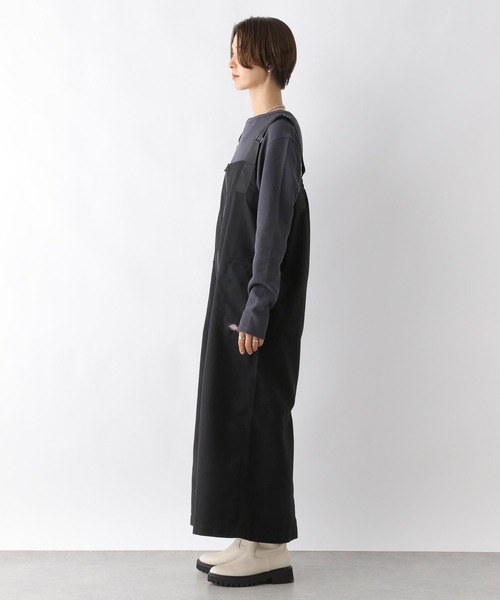 LEPSIM（レプシィム） 「Dickies」サロペットスカート FREE ブラック