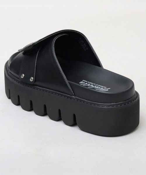 「glabella」 サンダル L ブラック メンズ_画像6