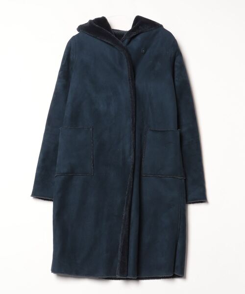 URBAN RESEARCH（アーバンリサーチ） コート FREE ネイビー レディース