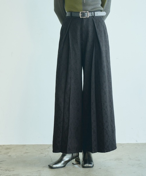 HARE（ハレ） ワイドパンツ パンツ VINTAGEジャガードワイドパンツ