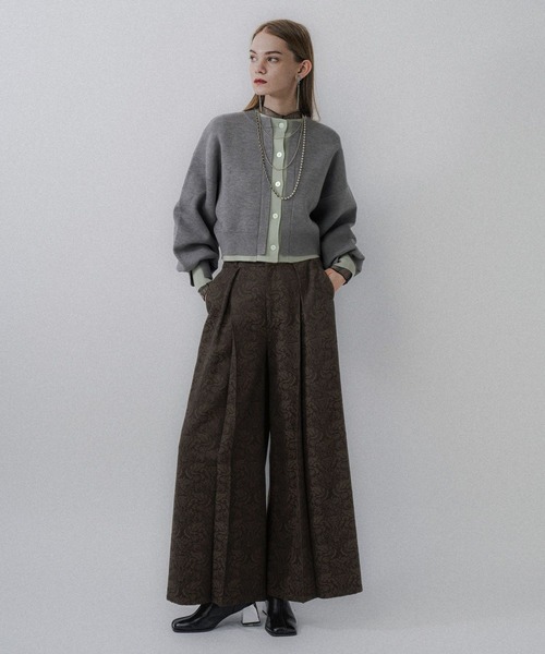 HARE（ハレ） パンツ VINTAGEジャガードワイドパンツ(HARE) レディース