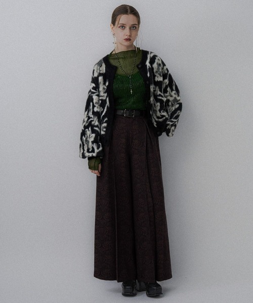 HARE（ハレ） パンツ VINTAGEジャガードワイドパンツ(HARE) レディース