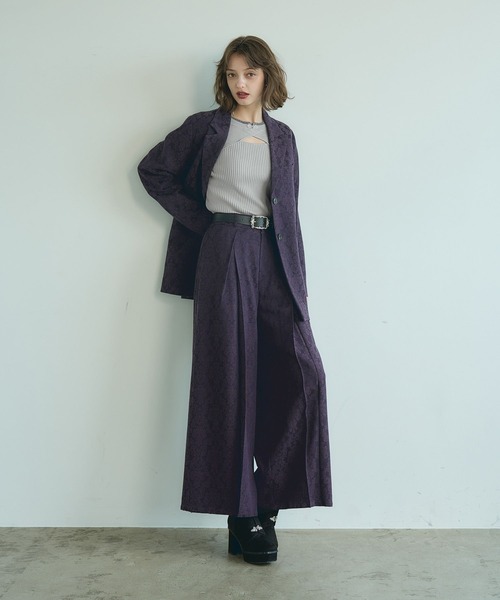 HARE（ハレ） ワイドパンツ パンツ VINTAGEジャガードワイドパンツ