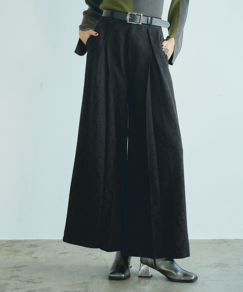 HARE（ハレ） ワイドパンツ パンツ VINTAGEジャガードワイドパンツ