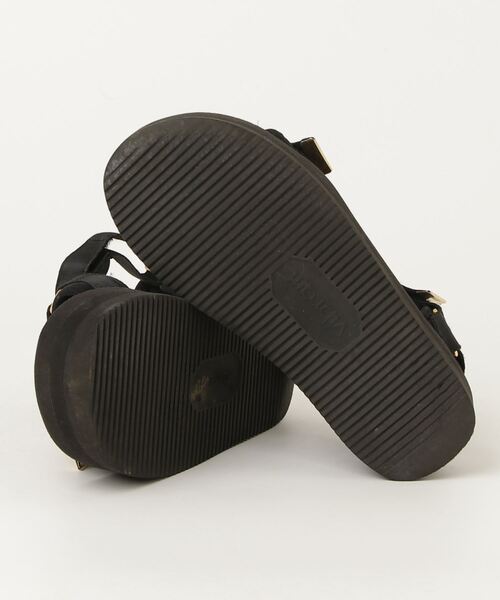 「SUICOKE」 フラットサンダル 24cm ブラック レディース_画像3