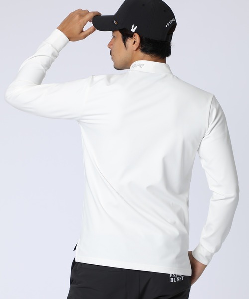 tシャツ 「GOLF」オリジナル総柄アートワーク モックネックＴシャツ メンズ_5