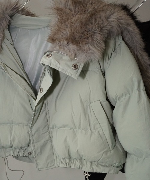 chuclla（チュクラ） ダウンコート ダウンジャケット フード変形ファー