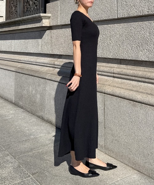 JENNE」 半袖ワンピース MEDIUM ネイビー レディース : ZOZOTOWN Yahoo