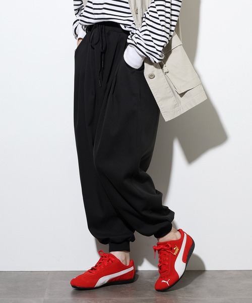 FUNALIVE（ファンアライブ） スラックス TRスパンバルーンパンツ