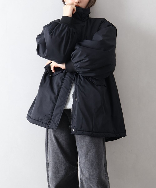 SpRay（スプレイ） ダウンコート ダウンジャケット 袖取り外し中綿