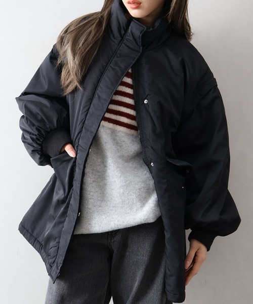 SpRay（スプレイ） ダウンコート ダウンジャケット 袖取り外し中綿