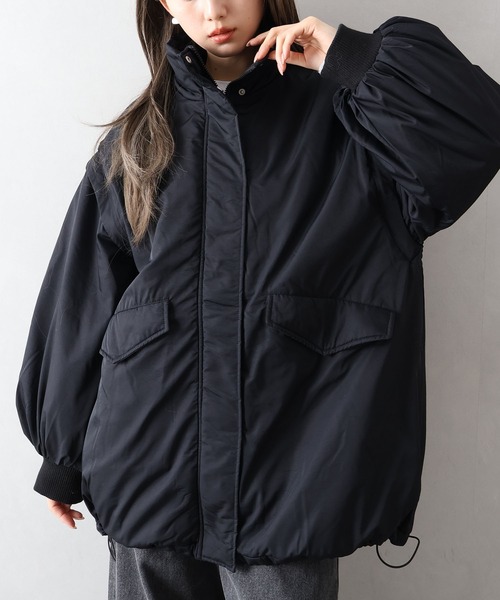SpRay（スプレイ） ダウンコート ダウンジャケット 袖取り外し中綿
