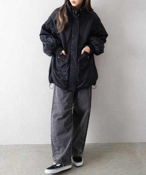 SpRay（スプレイ） ダウンコート ダウンジャケット 袖取り外し中綿