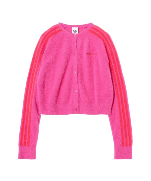 adidas FLUFFY CARDIGANカーディガン！ JW3644 アディダス フラッフィー ニットカーディガン - ブルー | アディダス