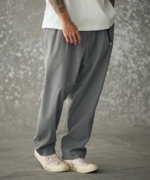 スラックス mp14228- Routine TR Stripe Pants ピンストライプスラックス パンツ(TRM25-P024A) メンズ_5