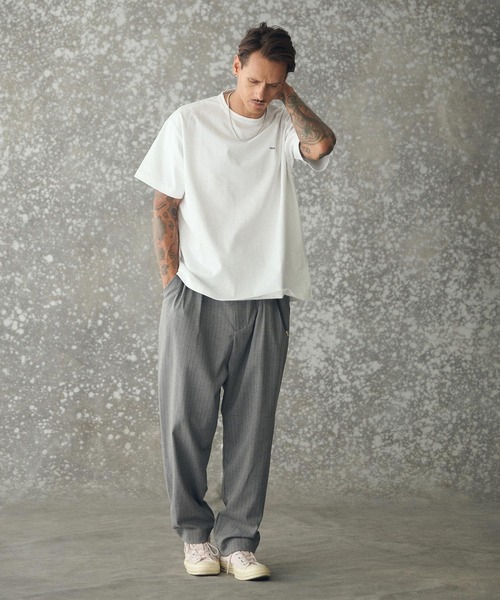 スラックス mp14228- Routine TR Stripe Pants ピンストライプスラックス パンツ(TRM25-P024A) メンズ_7