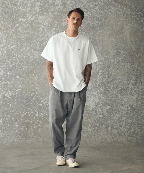 スラックス mp14228- Routine TR Stripe Pants ピンストライプスラックス パンツ(TRM25-P024A) メンズ_8