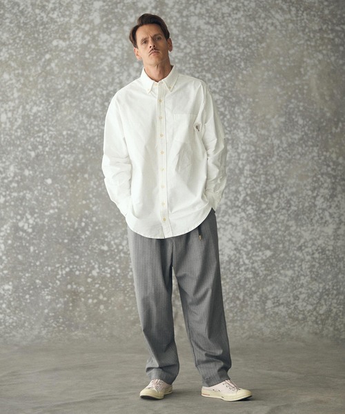 スラックス mp14228- Routine TR Stripe Pants ピンストライプスラックス パンツ(TRM25-P024A) メンズ_9