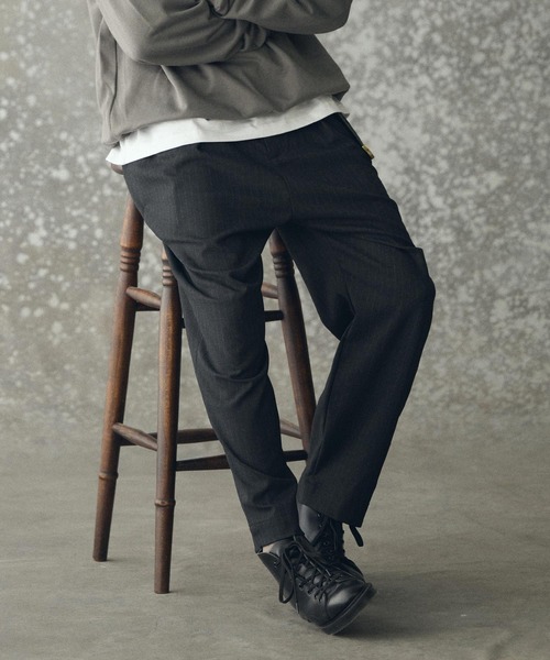 スラックス mp14228- Routine TR Stripe Pants ピンストライプスラックス パンツ(TRM25-P024A) メンズ_12