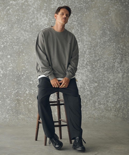 スラックス mp14228- Routine TR Stripe Pants ピンストライプスラックス パンツ(TRM25-P024A) メンズ_14