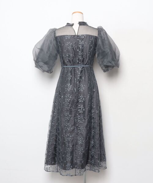 「Kana」 半袖ワンピース M グレー レディース_画像2
