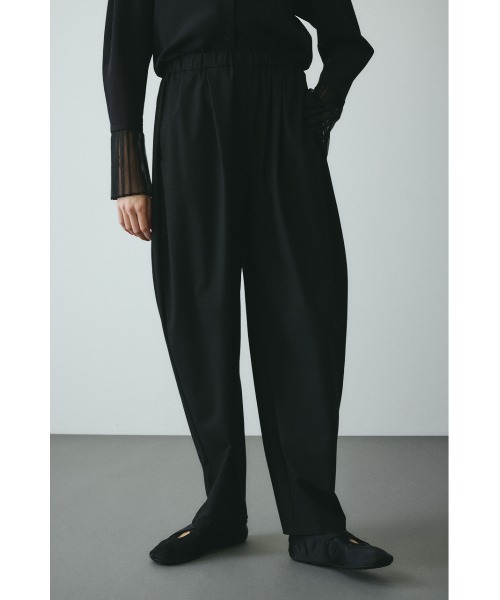 美品★lig. cocoon pants コクーンパンツ 黒 cocoon pants | Lig.