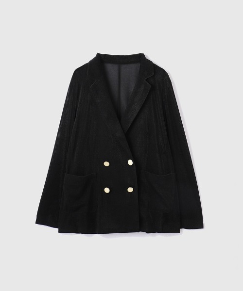 VICKY（ビッキー） ジャケット テーラードジャケット シアーベロア