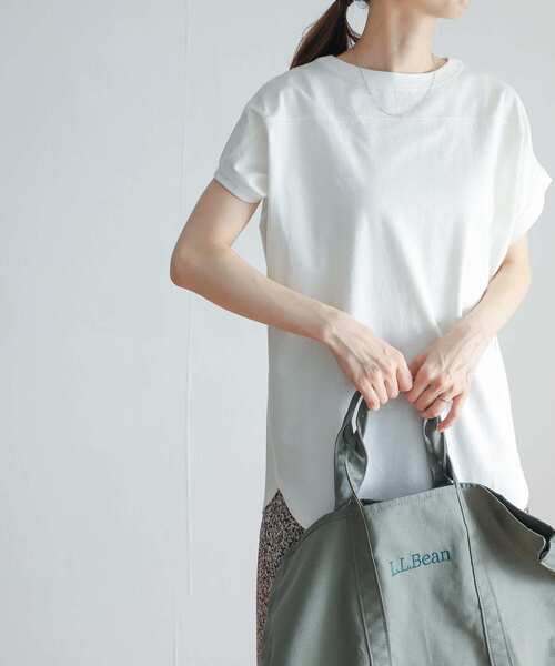 「URBAN RESEARCH DOORS」 半袖カットソー MEDIUM ブルー レディース_画像6