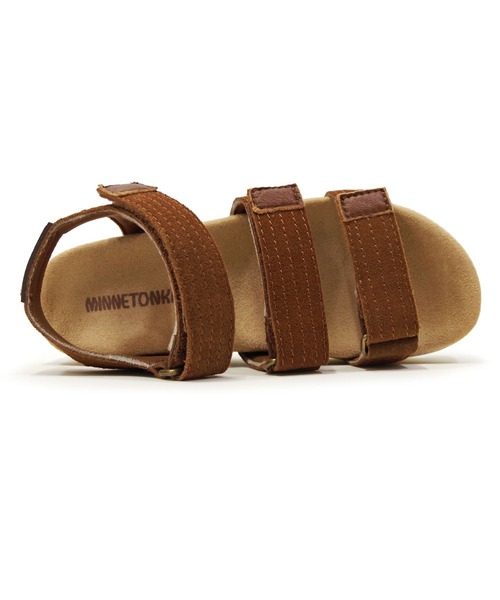 「Minnetonka」 フラットサンダル 8 ブラック レディース_画像4