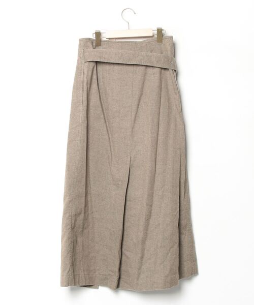 INSCRIRE（アンスクリア） スカート 36 グレー レディース : ZOZOTOWN