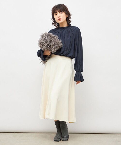 NOLLEY'S（ノーリーズ） ブラウス シャツ ウォッシャブル2WAY割繊衿