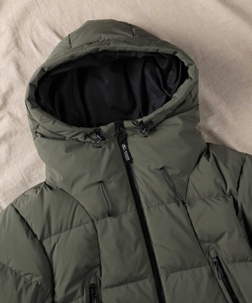 CAMP7（キャンプセブン） ダウンジャケット M オリーブ メンズ