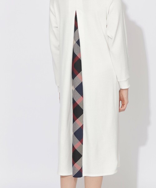 CB CRESTBRIDGE ワンピース 「Meシリーズ」バックチェック切替タートル