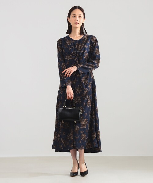 Demi-Luxe BEAMS（デミルクス ビームス） ワンピース ブーケプリント